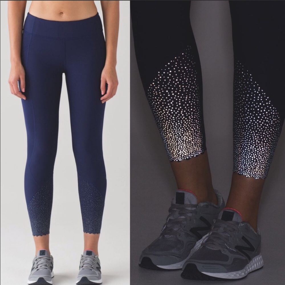 Lululemon Reflective Tight Stuff Tight Hero Blue